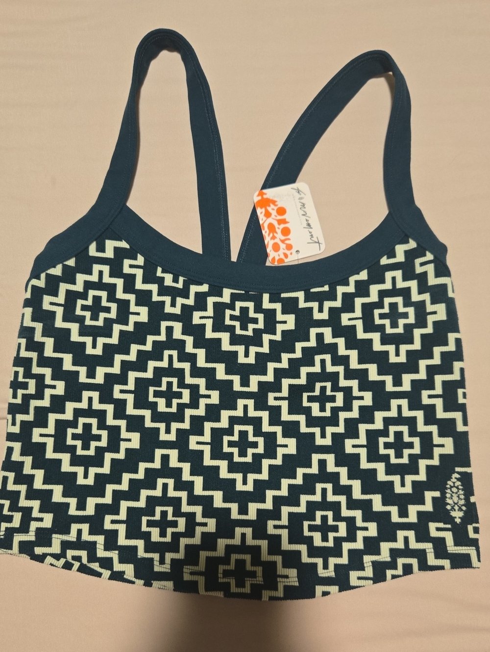 FP All Clear Jaquard Cami NWT